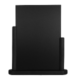 Stolní stojánek s popisovací tabulkou veký, černá