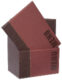 Box s jídelními lístky TRENDY, vínově červená (20 ks)  (MC-BOX-TRA4-WR)
