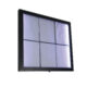 Osvětlená zasklená LED tabule 6 x A4, lakovaná ocel  (MCS-6A4-CS)