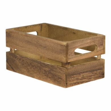 Dřevěný box pro slánky a prostírání 11,6x24x14,2 cm  (CAD-VIN)