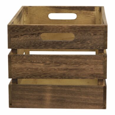 Dřevěný box na jídelní lístky 21x33x24,2 cm  (CR-VIN)