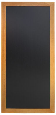 Nástěnná popisovací tabule LONG 56x120 cm, teak  (WBL-TE-120)