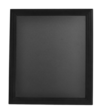 Nástěnná popisovací tabule UNIVERSAL, 40x50 cm, černá  (WBU-BL-40)