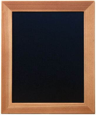 Nástěnná popisovací tabule WOODY s popisovačem, 20x24 cm, teak  (WBW-TE-20-24)