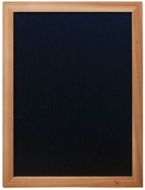 Nástěnná popisovací tabule WOODY s popisovačem, 30x40 cm, teak  (WBW-TE-30-40)