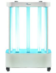 Germicidní lampa 1500W - INDUSTRY MAX - Vysoce výkonný otevřený germicidní zářič do velkých prostor