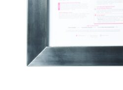 Informační zasklená tabule Stainless Steel  4 x A4 Pages  (MCS-4A4-WLSS)