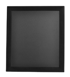 Nástěnná popisovací tabule UNIVERSAL, 40x50 cm, černá