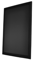 Nástěnná popisovací tabule UNIVERSAL, 60x80 cm, černá  (WBU-BL-60)
