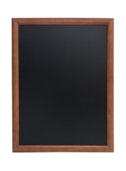 Nástěnná popisovací tabule UNIVERSAL, 70x90 cm, tmavě hnědá