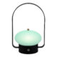 Akumulát. stolní lampička BARCELONA se změnou barvy pro přivolání  obsluhy,černá  (LP-BA-BL)