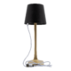 Akumulátorová stolní lampička ROMA, zlato-černá kombinace  (LP-RO-GD-BL)