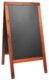 Nabídková stojanová tabule WOODY SANDWICH 125x70 cm,mahagon