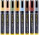 Sada 8 středních popisovačů, šířka hrotu 2-6 mm, různé přírodní barvy  (SMA510-V8-ET)
