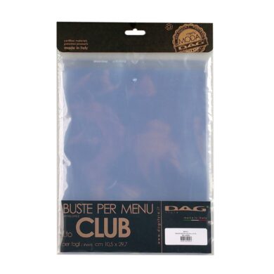 Vložky do jídelních lístků DAG Style formát CLUB, 10 ks - doprodej  (BUXCL)