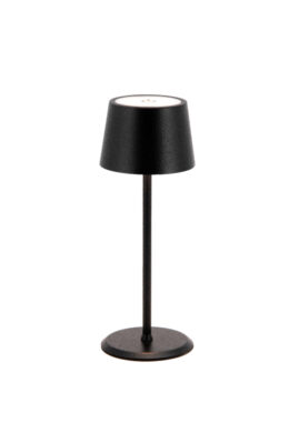 Akumulátorová stolní lampička MONTE CARLO, černá  (LP-MC-BL)