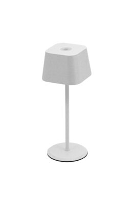 Akumulátorová stolní lampička MALTA, bílá  (LP-MT-WT)