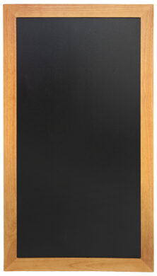 Nástěnná popisovací tabule LONG 56x100 cm, teak  (WBL-TE-100)