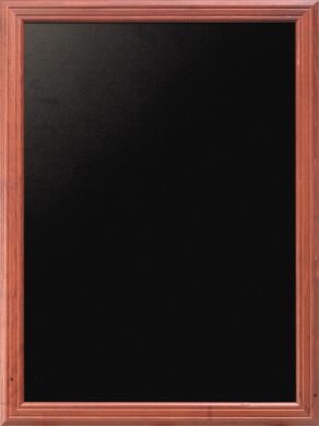 Nástenná popisovacia tabuľa UNIVERSAL, 40x50 cm, mahagon  (WBU-M-40)