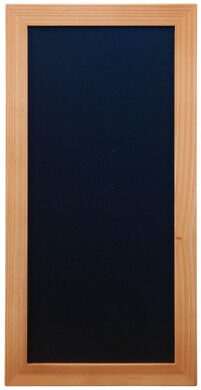Nástěnná popisovací tabule WOODY s popisovačem, 20x40 cm, teak  (WBW-TE-20-40)