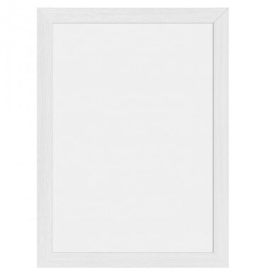 Nást.tabule s dřevěným rámem, lak., WHITE, s 1 černým a 1 zlatým popis.,40x60 cm  (WBW-WT-40-60)