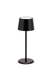 Akumulátorová stolní lampička MONTE CARLO, černá