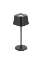 Akumulátorová stolní lampička MALTA, černá