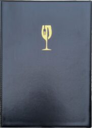 Jídelní a nápojový lístek SIMPLE GOLD A4, zlatý symbol (20 zobr. stran)