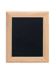 Nástěnná popisovací tabule UNIVERSAL, 30x40 cm, přírodní dřevo
