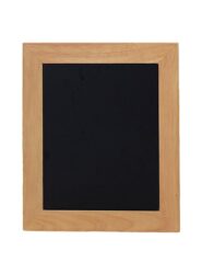Nástěnná popisovací tabule UNIVERSAL, 30x40 cm, teak