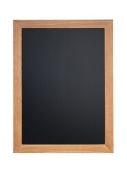 Nástěnná popisovací tabule UNIVERSAL, 60x80 cm, teak